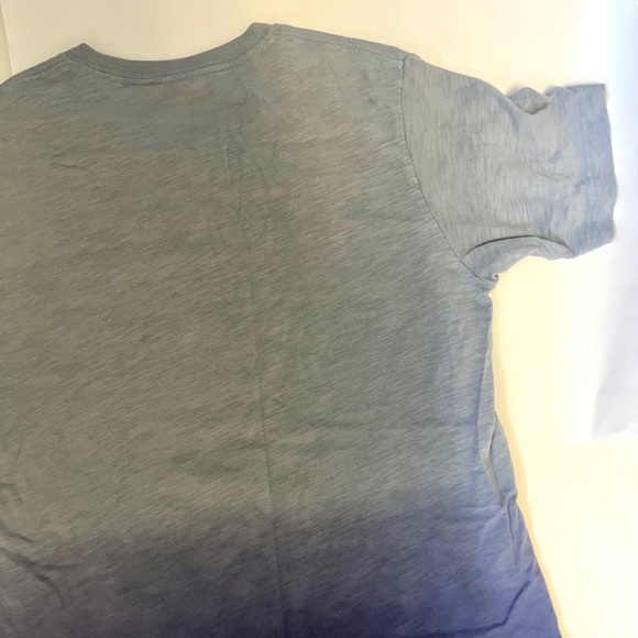 (men) uniqlo • 🎉LE🎉 hokusai blue gray ombré japanese graphic oversized tshirt - Picture 10 of 11